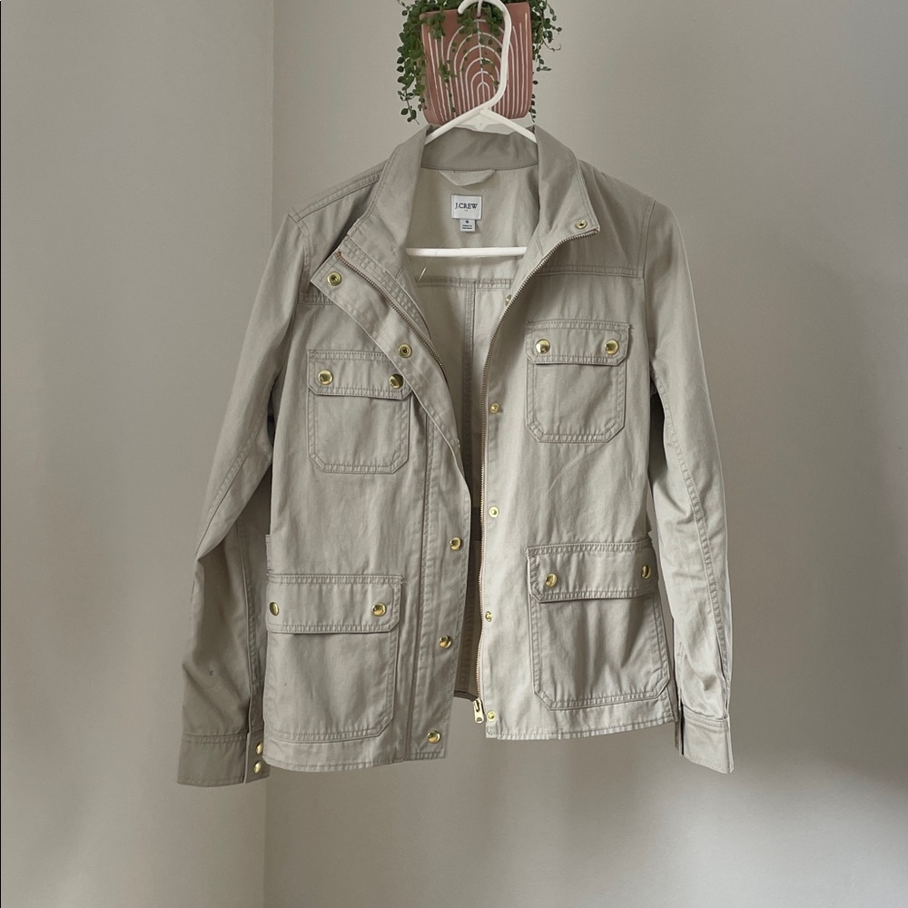 J. Crew Cream Jacket